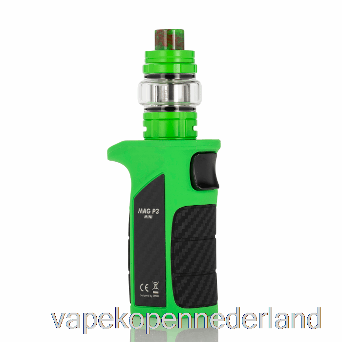 Vape Nederland Smok Mag P3 Mini 80w Starterkit Groen Zwart